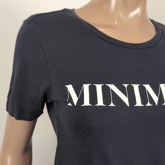 3/$20 Forever 21 Minimal Tshirt Short Sleeve Graphic Print Classic Crew Neck Top - Picture 2 of 9